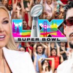 Erika Kirk Bad Bunny Superbowl 60 Getty Comp