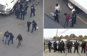 Federais prendem dezenas de estrangeiros ilegais em uma operação abrangente em locais de trabalho em Nova Jersey Federais prendem dezenas de estrangeiros ilegais em uma operação abrangente em locais de trabalho em Nova Jersey