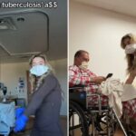 Filha influenciadora criticada por vídeos ‘desrespeitosos’ e provocativos ao lado do pai hospitalizado