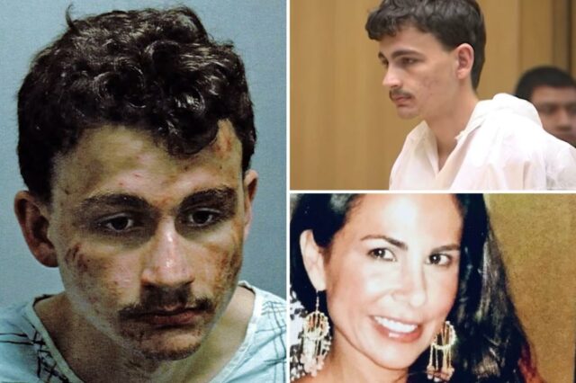 Filho de Connecticut espanca a mãe até a morte com Filho de Connecticut espanca a mãe até a morte com um martelo e depois foge para a floresta gritando por 'mamãe'