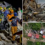 Filipinas Terremoto Tolling Toll sobe para 72, quando os sobreviventes recordam o momento da tragédia