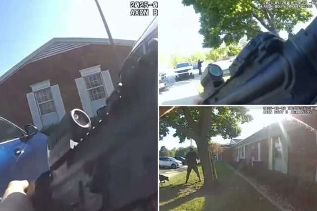 Filmagens de bodycam mostra policiais de Michigan Gun Down Down Down Down

