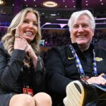 Los Angeles Lakers owners Jeanie Buss and Mark Walter.