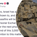 'Fique ligado': Trump promete 'cessar -fogo imediato' em Gaza