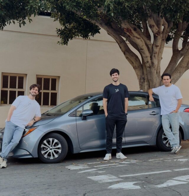 Flai co-founders Alen Polakof, Ari Polakof, and Juan Alzugary