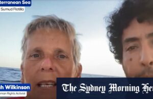 Flotilha que transporta australianos se aproxima de Gaza Flotilha que transporta australianos se aproxima de Gaza