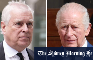 Fora com seu título, mas será que o derramamento de sangue azul satisfará a multidão? O ex-príncipe Andrew agora será conhecido como Andrew Windsor.