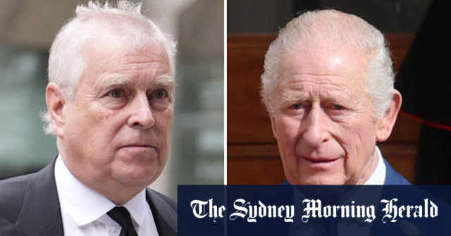 Fora com seu título, mas será que o derramamento de O ex-príncipe Andrew agora será conhecido como Andrew Windsor.