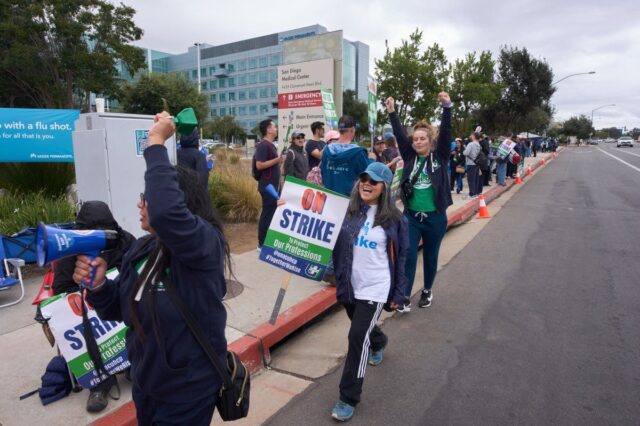Funcionários da Kaiser Permanente iniciam greve no Golden State, Oregon e Havaí 

