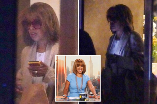 Gayle King foi vista saindo de sua casa em Nova Gayle King foi vista saindo de sua casa em Nova York horas após uma reportagem bombástica dizendo que ela estava saindo do 'CBS Mornings'