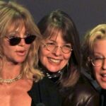 Atrizes norte-americanas (LR): Goldie Hawn, Diane Keaton e