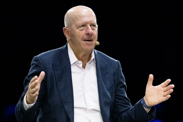 O CEO da Goldman Sachs, David Solomon, fala na Italian Tech Week 2025.