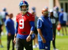 Graham Gano se sente ‘ótimo’ enquanto perguntas familiares sobre os Giants se aproximam Graham Gano se sente 'ótimo' enquanto perguntas familiares sobre os Giants se aproximam