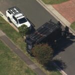 Grande operação policial em andamento no sudoeste de Sydney