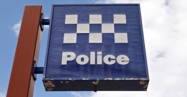 Polícia assinou Sydney Australia