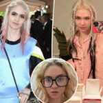 Grimes divide os fãs com nova tatuagem no rosto: 'Tão confuso'
