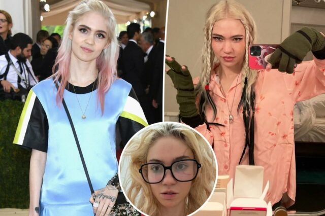 Grimes divide os fãs com nova tatuagem no rosto: 'Tão confuso'


