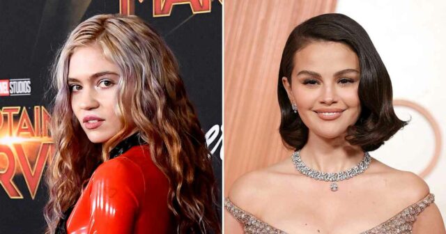 Grimes protege Selena Gomez após 'interromper' comentários de vergonha do Grimes defende Selena Gomez após comentários de bullying e vergonha corporal no ensino médio Isso é perturbador 001