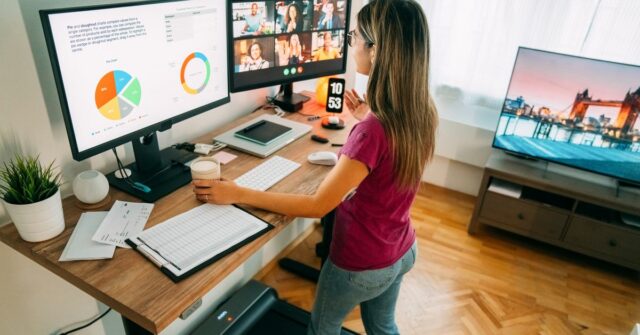 trabalhar em casa é um revés para mulheres