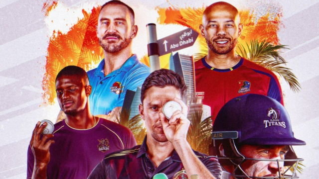 Harbhajan, Pollard, Du Plessis, Chawla serão incluídos em Abu Dhabi T10 2025 

