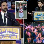 Hecklers provocam o governador Hochul com o canto 'Tax the Rich' no comício de Zohran Mamdani em Nova York com AOC e Sanders