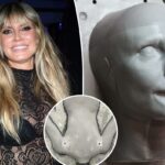 Heidi Klum dá uma nova dica 'atrevida' sobre a elaborada fantasia de Halloween deste ano