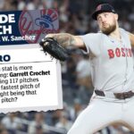 Garrett Crochet manteve o Yankees em uma corrida por mais de 7 2/3 entradas na vitória do Red Sox Game 1 Wild Wild.
