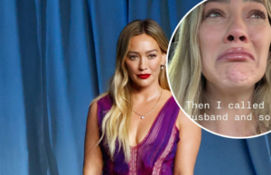 Hilary Duff compartilha foto chorando depois de espirrar café em bolsa Balenciaga hilaryduff_3750644813747369229