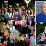 Hillary Clinton elogia raros elogios ao presidente Trump pela forma como lidou com o acordo de paz Israel-Hamas: 'Eu realmente elogio'