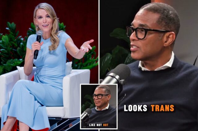 'Hipócrita' Don Lemon criticado por dizer que Megyn Kelly parece 'Hipócrita' Don Lemon criticado por dizer que Megyn Kelly parece 'trans': 'A esquerda está usando 'Trans' como um insulto agora?'