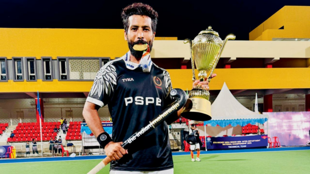 Hóquei: Capitão Devindar proporciona hat-trick de medalhas de ouro ao PSPB 

