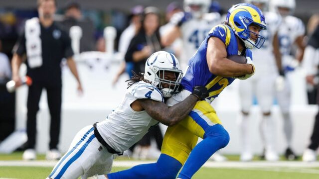 Howard de Colts se aposenta nos saltos dos Rams revelando 

