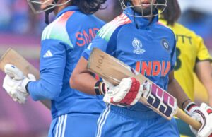 IND vs AUS: Smriti-Pratika documenta a maior colaboração de abertura de todos os tempos contra a Austrália em ODIs femininos IND vs AUS: Smriti-Pratika documenta a maior colaboração de abertura de todos os tempos contra a Austrália em ODIs femininos