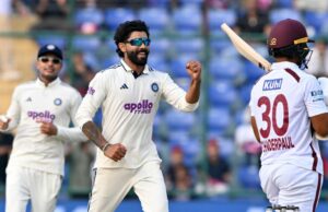 IND vs WI, segundo exame: Gill, Jadeja colocou a Índia na frente, apesar da batalha das Índias Ocidentais no Dia 2 lightbox-info