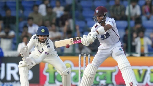 IND vs WI, segundo exame: 'O processo ainda está em vigor', afirma Khary Pierre, versátil das Índias Ocidentais, após o desafio do terceiro dia 

