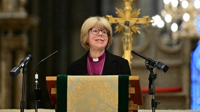 Igreja da Inglaterra Nomes Sarah Mullally Primeira mulher arcebispo de Canterbury After Welby Exit

