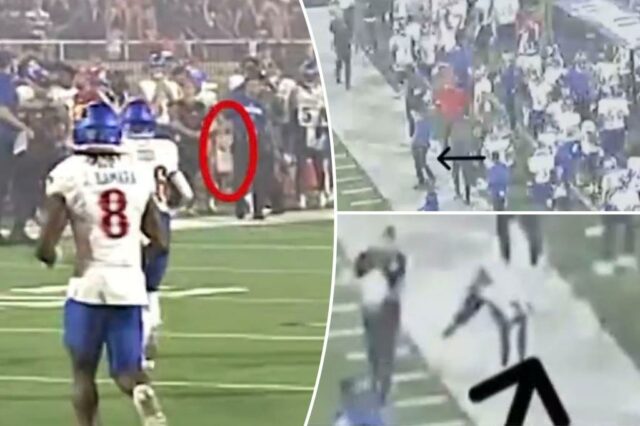 Impressionante reviravolta em vídeo na controvérsia da faca lateral Texas Tech-Kansas

