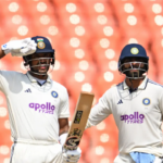 Ind vs Wi 1º Exame | JUREL, Jadeja Fire India, traga cerca de 164 tocam no chá no dia 2