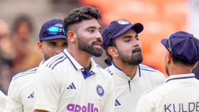 Ind vs Wi 1º Exame: Mohammed Siraj abre em quatro wicket no dia 1 

