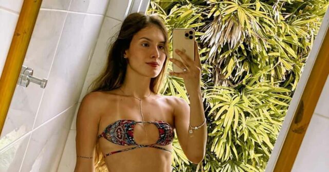 Influenciador brasileiro, 23 anos, lida com apreensão por suposto tráfico OnlyFans Angie Miller é presa depois que o corpo do namorado Bayron Sanchez Salazar foi encontrado desmembrado Relatório 001