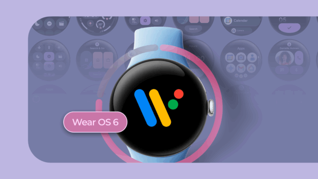 Google Maps em um Pixel Watch executando Wear OS 6