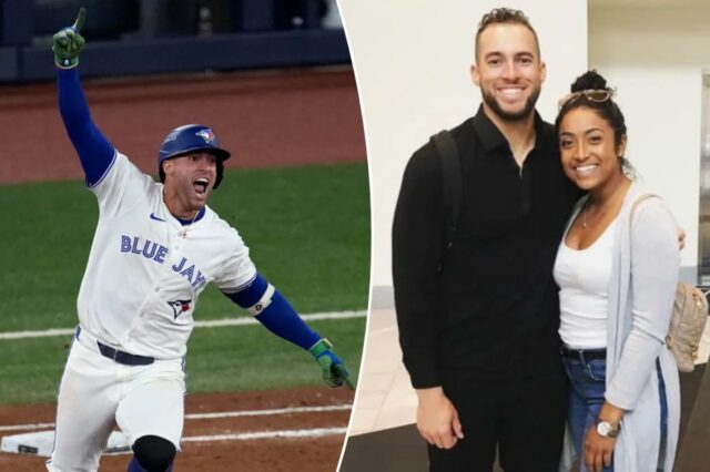 Irmã de George Springer se casando em um momento selvagem da World Series

