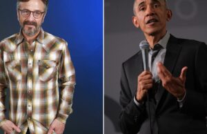 Isto é “um exame”, afirma Obama, sobre o Estado Unido sob Trump. Ele é honesto com o podcaster Marc Maron Isto é “um exame”, afirma Obama, sobre o Estado Unido sob Trump. Ele é honesto com o podcaster Marc Maron