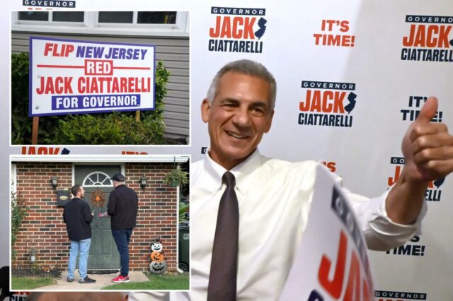 Jack Ciattarelli, de Jersey, recebendo apoio popular da Citizens Alliance Jack Ciattarelli, de Jersey, recebendo apoio popular da Citizens Alliance para conquistar a corrida para governador