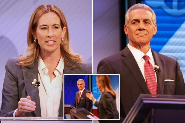 Jack Ciattarelli planeja processar Mikie Sherrill por calúnia crucial no debate

