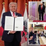 Japão se junta à lista de países que nomeiam Trump para o Prêmio Nobel da Paz depois de declarar a 'Idade de Ouro' da aliança