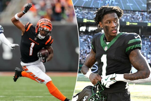 Jatos enfrentarão o teste Ja'Marr Chase do Bengals provavelmente sem Sauce Gardner

