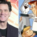 Jim Carrey em Talk With Celebrity no filme de ação ao vivo de 'The Jetsons'