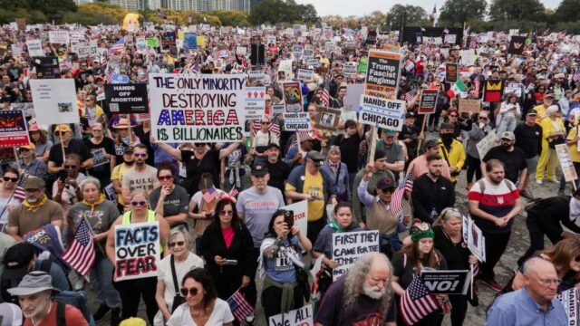 Jimmy Kimmel, Robert De Niro, Glenn Close e muito mais falam em nome dos protestos No Kings: 'Estamos subindo de novo' 

