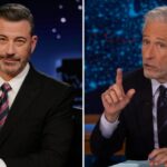 Jimmy Kimmel afirma que a ABC 'fechará uma oferta' para Jon Stewart apresentar o Late Evening When Officers Enjoyd Tape de Kimmel; Bob Iger disse a ele: 'Você é mais acessível'